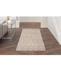 Nourison Grafix Beige GRF37 2 ft. X 6 ft. Rectangle Rug