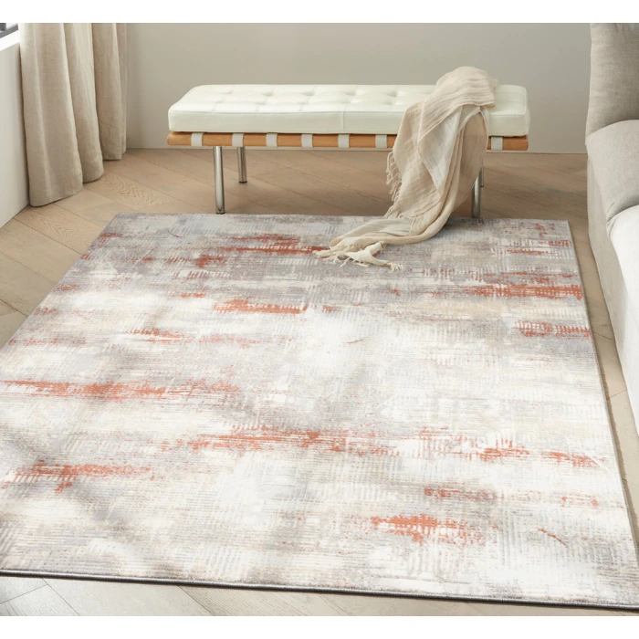 Calvin Klein Rush Area Rug CK951 Ivory/Multi