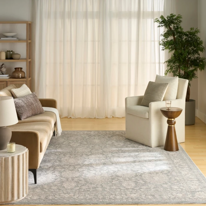 Nourison Shadows Sage Ivory SHW08 10 ft. X 13 ft. Rect. Rug