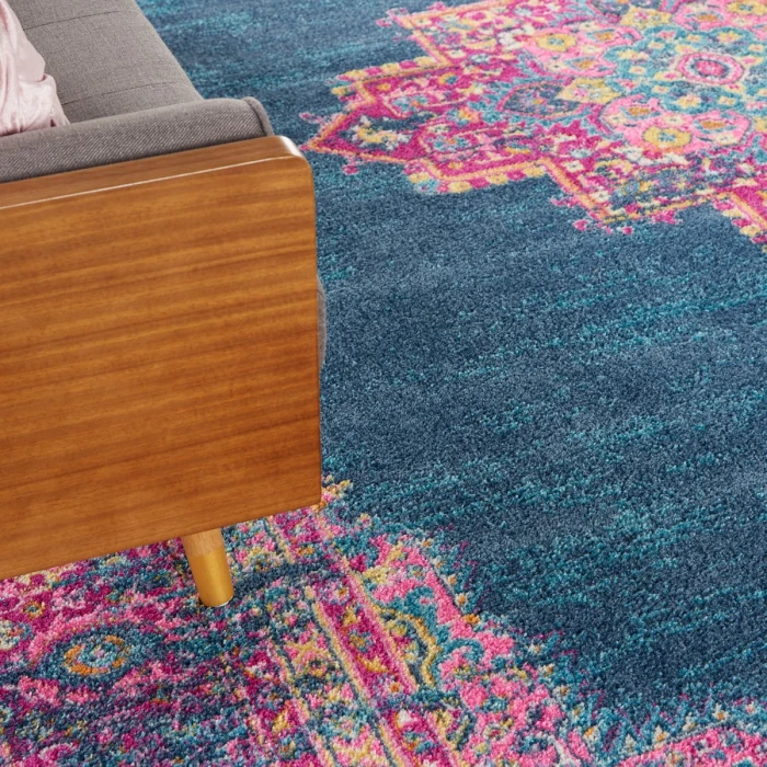 Nourison Passion Area Rug PSN03 Blue 12' x 18'