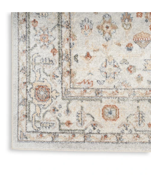 Nourison Astra Machine Washable Area Rug ASW11 Grey/Multi