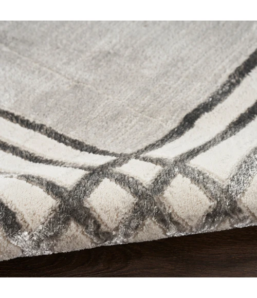 Nourison Desire Area Rug DSR01 Grey Silver