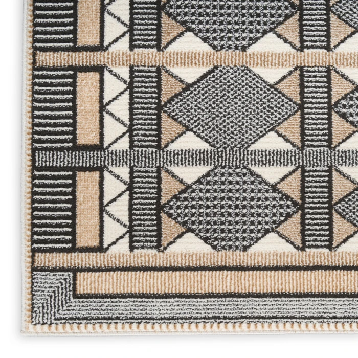 Nourison Home Nordic Ivory Multicolor NRC06 8 ft. X 10 ft. Rectangle Rug