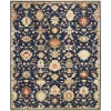 Nourison Home Antique Bloom Blue ANB01 5ft.6in. x 8ft.6in. Rect. Rug