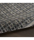 Nourison Home Nordic Black NRC03 2ft. x 3ft. Rect. Rug