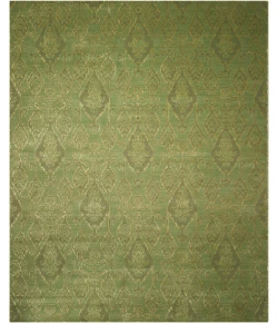 Nourison Home Silk Infusion Blue SIF03 7ft.9in. x 9ft.9in. Rect. Rug