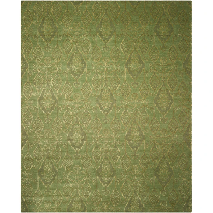Nourison Home Silk Infusion Blue SIF03 7ft.9in. x 9ft.9in. Rect. Rug