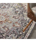 Nourison Home Soraya Charcoal SOR04 5ft.3in. x 7ft.3in. Rect. Rug