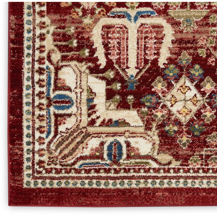 Nourison Karisma Brick Ivory KAR02 2ft. x 4ft. Rect. Rug
