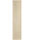 Nourison Tulum Cream TLM05 2 ft. 2 in. X 10 ft. Rect. Rug
