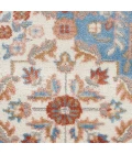 Nourison Elation Area Rug ETN08 Ivory Blue 7'10" x 9'10"