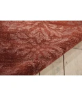 Nourison Home Silk Shadows Brown SHA03 7ft.9in. x 9ft.9in. Rect. Rug