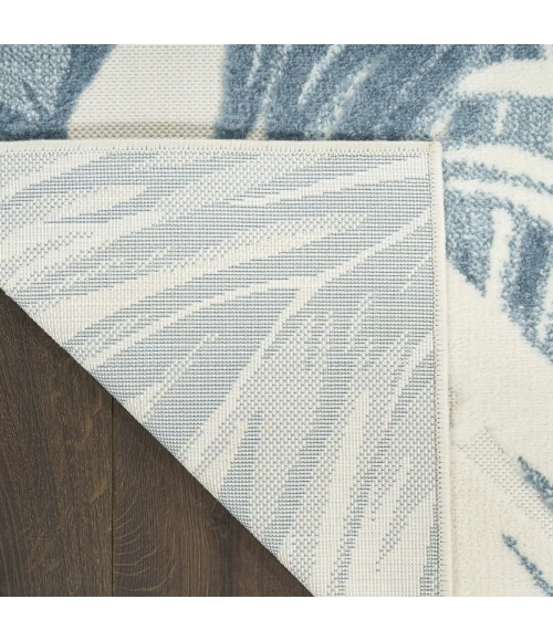 Nourison Aloha Ivory Blue ALH43 9 ft. X 12 ft. Rect. Rug