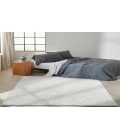 Calvin Klein Surfaces Silver Grey SFC01 5 ft. 3 in. X 7 ft. 3 in. Rectangle Rug