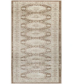 Nourison Home Serenity Home SRH01 Ivory Mocha 2 ft. 2 in. X 7 ft. 6 in. Area Rug