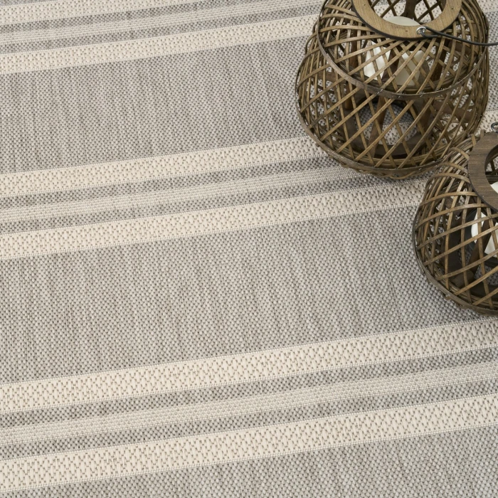 Nourison Home Horizon Indoor/Outdoor Grey HOZ05 10ft. x 14ft. Rect. Rug