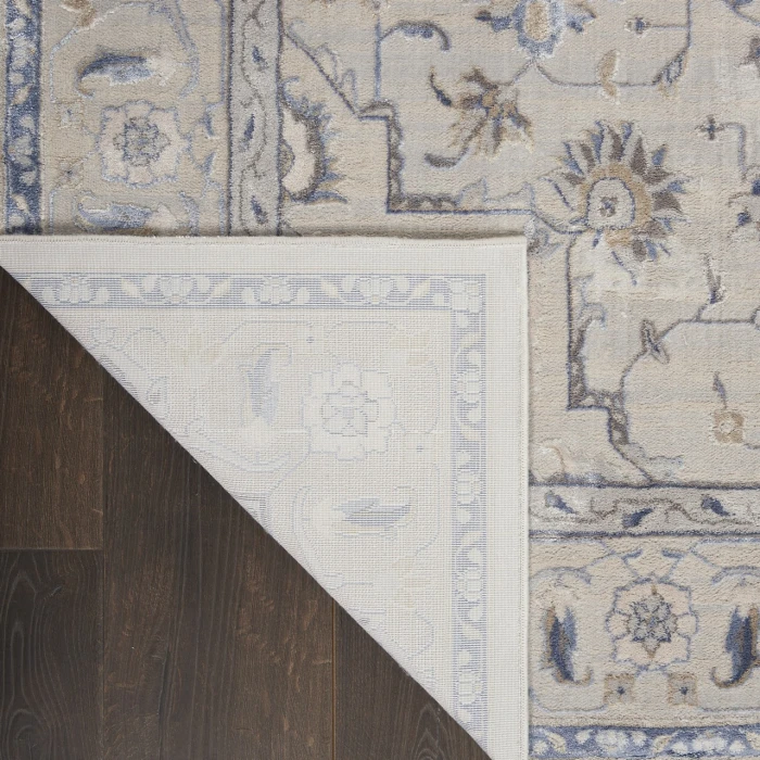Nourison Home Silky Textures Blue SLY08 3ft.11in. x 5ft.11in. Rect. Rug