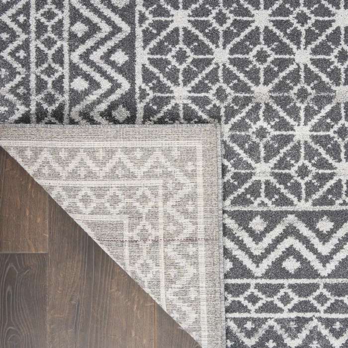 Nourison Home Palermo Grey PMR02 5ft.3in. x 7ft.3in. Rect. Rug