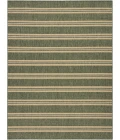 Nourison Home Horizon Indoor/Outdoor Green HOZ05 8ft. x 10ft. Rect. Rug