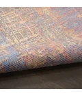Nourison Home Botanical Washables Multicolored BOT05 7ft.6in. x 9ft.10in. Rect. Rug