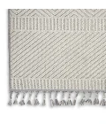 Nourison Paxton Grey Ivory PAX06 2ft.2in. x 4ft.5in. Rect. Rug