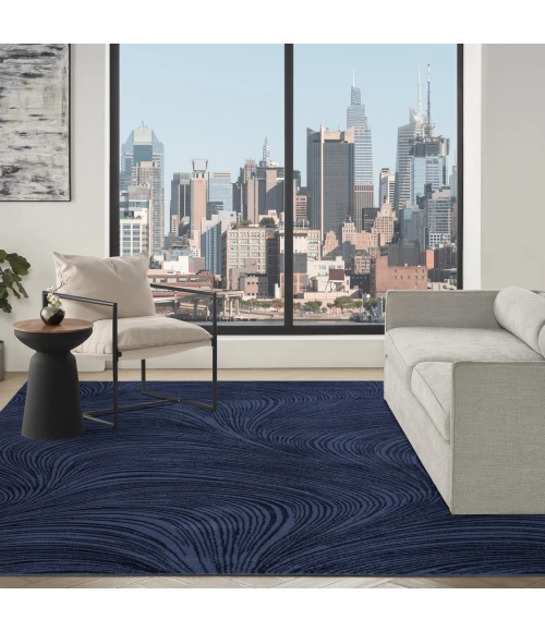DKNY Central Park West Blue CEP02 6ft. x 9ft. Rect. Rug
