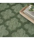 Nourison Easy Care Green NES01 10 ft. X 14 ft. Rect. Rug
