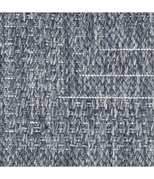 Nourison Tulum Denim TLM04 10ft. x 14ft. Rect. Rug