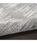 Nourison Home Abstract Hues Grey ABH03 3ft.3in. x 5ft.3in. Rect. Rug