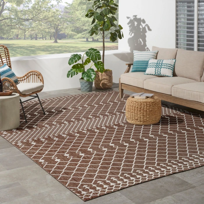 Nourison Positano Natural POS02 10 ft. X 14 ft. Rect. Rug
