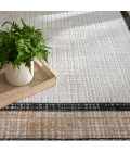 Nourison Dekor Grey Charcoal DEK06 5 ft. 3 in. X 7 ft. Rect. Rug