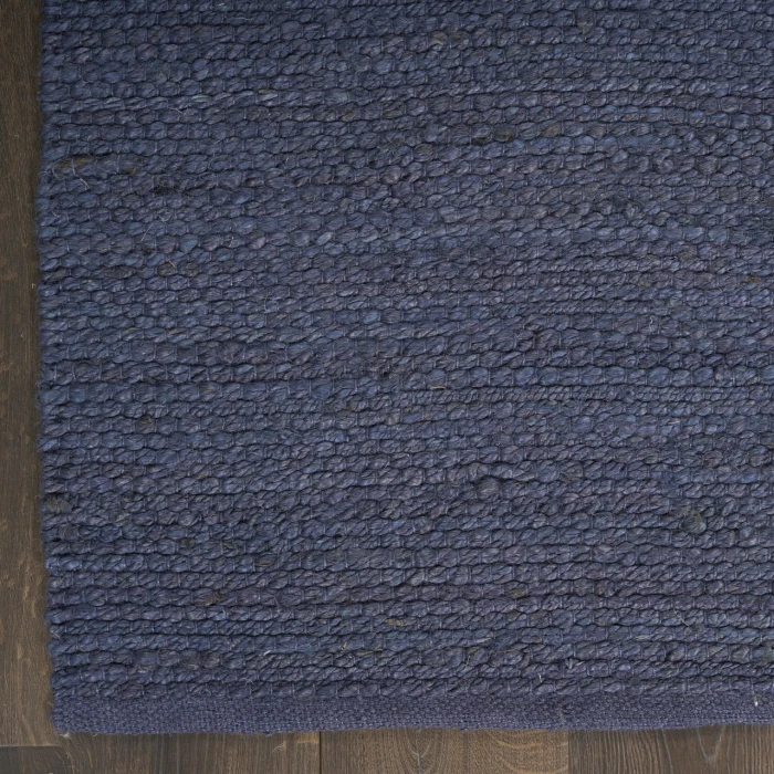 Nourison Home Natural Jute Blue NJT01 2ft.3in. x 8ft. Rect. Rug