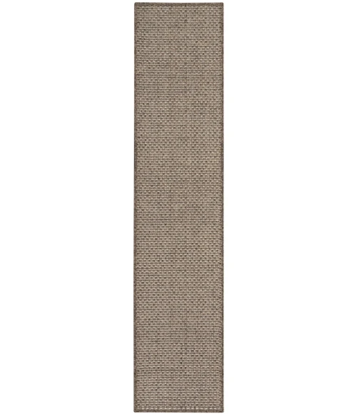 Nourison Tulum Brown TLM03 2 ft. X 6 ft. Rect. Rug