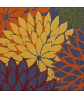 Nourison Aloha Navy Multicolor ALH05 10ft. x 14ft. Rect. Rug