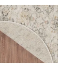 Nourison Oushak Home Grey OUS01 4 ft. X Round Rug