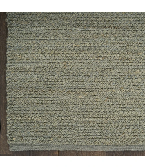 Nourison Home Natural Jute Green NJT01 2ft.3in. x 8ft. Rect. Rug