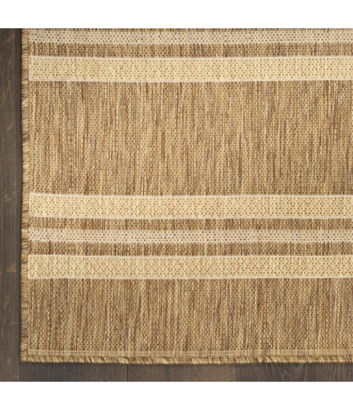 Nourison Home Horizon Indoor/Outdoor Tan HOZ05 8ft. x 10ft. Rect. Rug