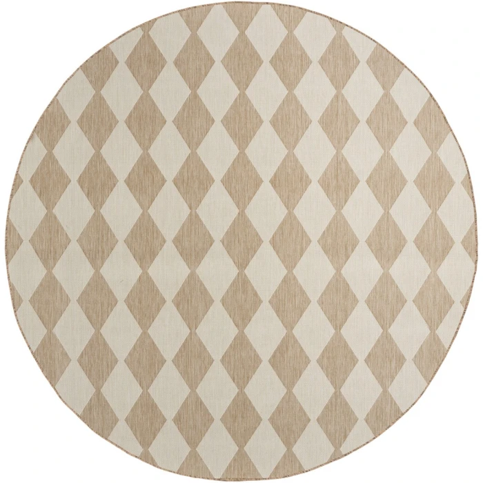 Nourison Positano Jute POS04 12ft. Round Rug