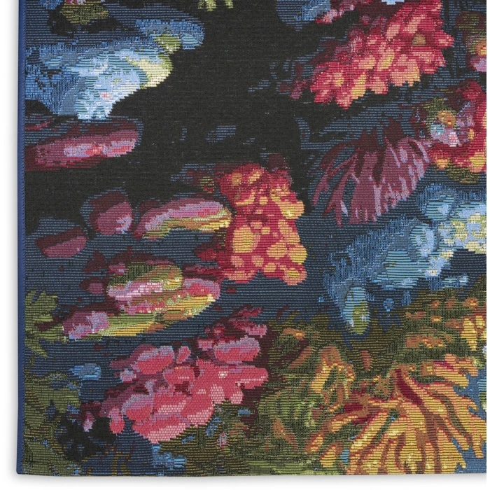 Nourison Color Splash Multicolor CSP03 9ft.10in. x 13ft.2in. Rect. Rug