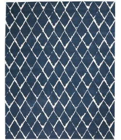 Nourison Home Twilight TWI15 Navy 7 ft. 9 in. X 9 ft. 9 in. Area Rug