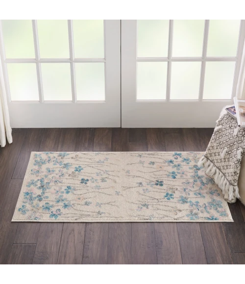 Nourison Tranquil Area Rug TRA04-Ivory