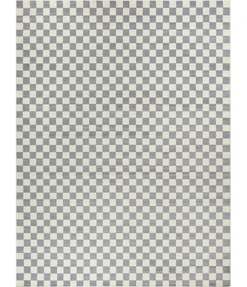 Nourison Serenity Home Ivory Blue SRH10 7 ft. 10 in. X 9 ft. 10 in. Rect. Rug