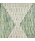Nourison Positano Blue Green POS04 4ft. Round Rug