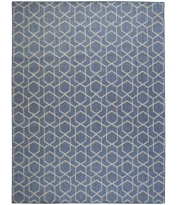 Nourison Home Horizon Indoor/Outdoor HOZ01 Denim 9 ft. X 12 ft. Area Rug