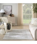 Nourison Dekor Grey DEK01 5 ft. 3 in. X 7 ft. Rect. Rug