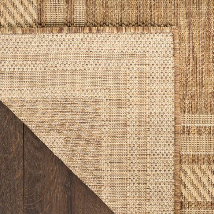 Nourison Horizon Indoor/Outdoor Natural HOZ03 5 ft. X 7 ft. Rect. Rug