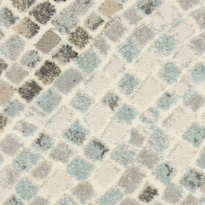 Nourison Home Marmara Ivory MRA02 2ft.2in. x 7ft.6in. Rect. Rug