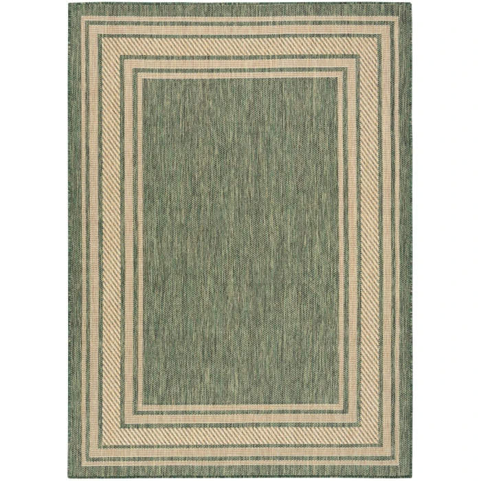 Nourison Horizon Indoor/Outdoor Green HOZ03 4 ft. X 6 ft. Rect. Rug