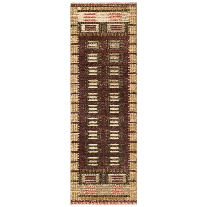 Nourison Nordic Rust NRC16 2 ft. X 6 ft. Rect. Rug