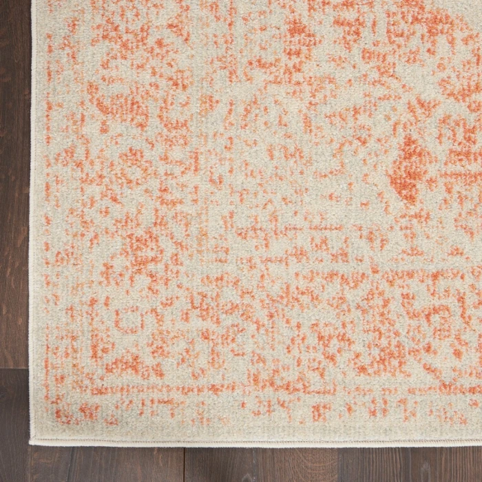 Nourison Tranquil Ivory Pink TRA05 8ft. x 10ft. Rect. Rug